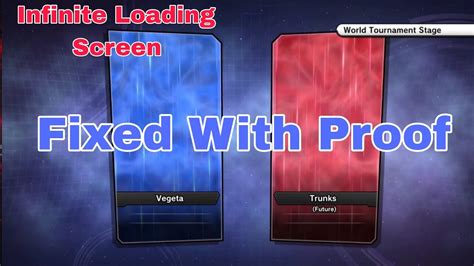 How To Fix Infinite Loading Screen In Xenoverse Mods New