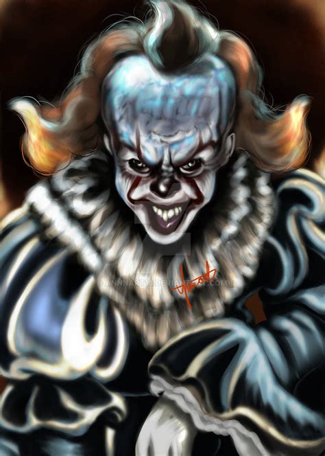 Pennywise clown fanart by annnart16 on DeviantArt