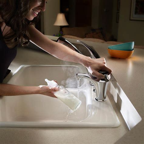 InSinkErator H CONTOUR SS Invite Contour Instant Hot Water Dispenser Chrome In Sink Soap