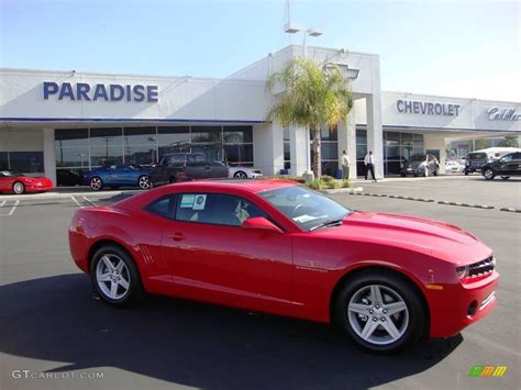 Victory Red Chevrolet Camaro Lt Coupe Photo