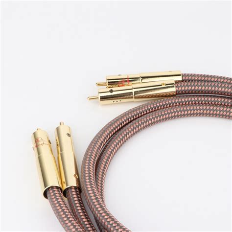 Stock In Thprofessional Pair Hi End Rca Cable Accuphase Th