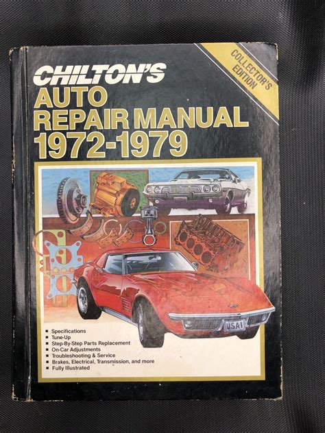 Chilton S Auto Repair Manual Collectors Edition