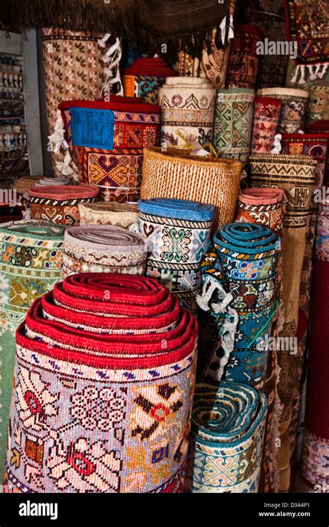 Boutique Traditionnelle Souk Marrakech Maroc Banque De Photographies Et