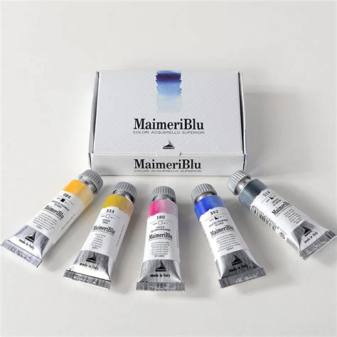 Maimeriblu Watercolor Introduction Set 5 Count 12ml Tubes Ebay