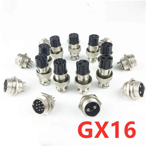 Connecteur d aviation circulaire GX16 GX16 2 2 pièces 2 broches 3