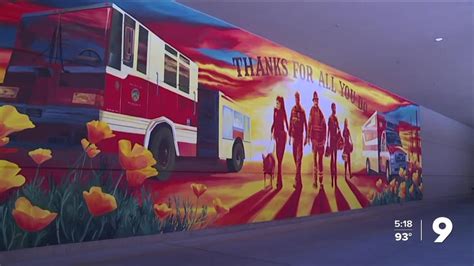 New Joe Pagac Mural Honors First Responders