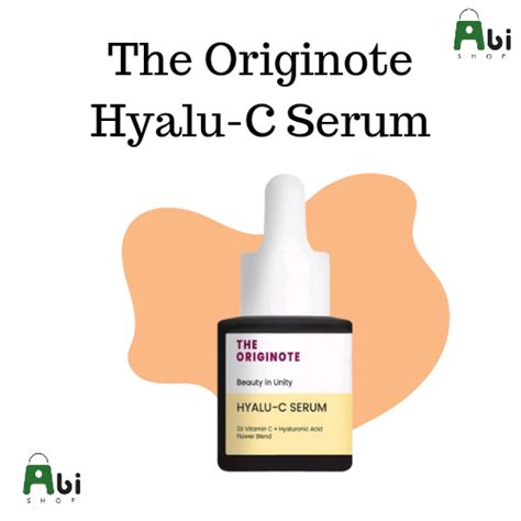 The Originote Hyalu C Serum Vitamin C Serum Vit C Mencerahkan Kulit