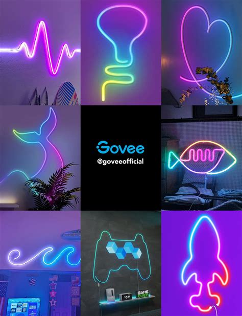 Govee Rgbic Smart Neon Plug In Indoor Color Changing Wi Fi Off