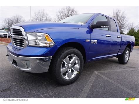 2017 Blue Streak Pearl Ram 1500 Big Horn Quad Cab 4x4 118136031 Car Color