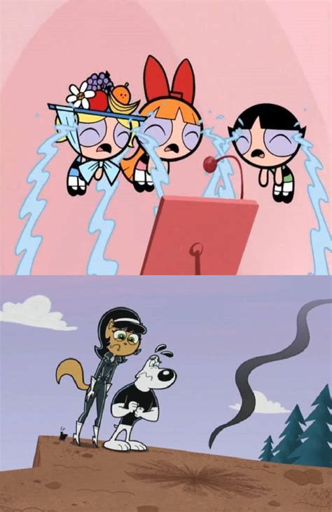 The Powerpuff Girls Crying Over Keswick S Death By Pharrel3009 On Deviantart