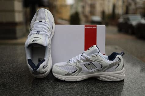 Женские легкие белые кроссовки в сетку new balance 530 🆕 нью беланс ...