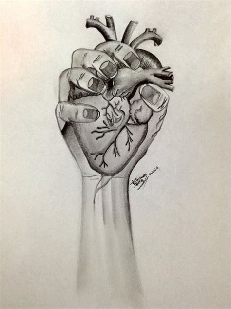 Pin by Avis Conard on heart in chest | Heart drawing, Heartbreak art ...