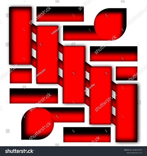 S Logo Red Black Color Combination Stock Vector (Royalty Free) 2208210797 | Shutterstock