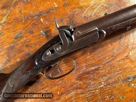 Westley Richards 8 Bore Percussion Double Rifle RARE 1860's Elephant ...