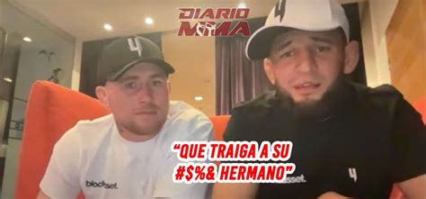 Video Khamzat Chimaev Lanza Reto Para Nate Y Nick Diaz