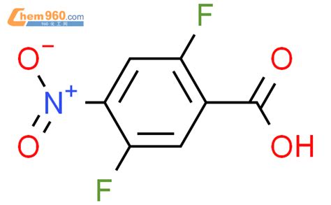 116465 48 6 2 5 二氟 4 硝基苯甲酸CAS号 116465 48 6 2 5 二氟 4 硝基苯甲酸中英文名 分子式 结构式