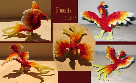 Phoenix Pipe Cleaners By Kalicothekat On Deviantart