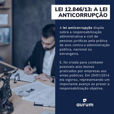 Lei Anticorrupção Lei 12 846 13 Conceito e Compliance