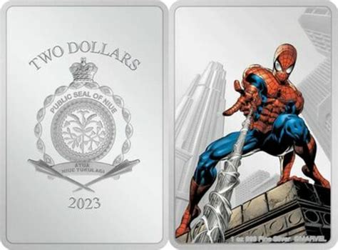 Dollars Charles Iii Spider Man Niue Numista