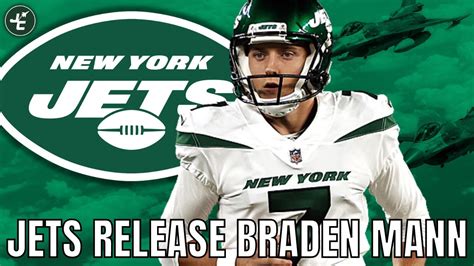 New York Jets Release Braden Mann Jets Roster News 2023 YouTube