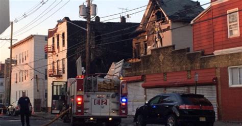 Dozens Displaced After Fire Rips Through Several Passaic Buildings Cbs New York