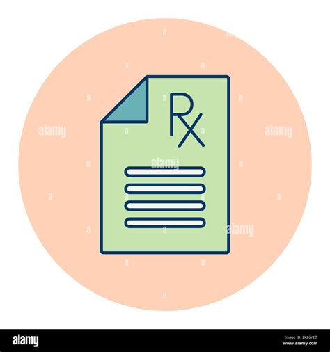 Prescription Icon Hi Res Stock Photography And Images Alamy