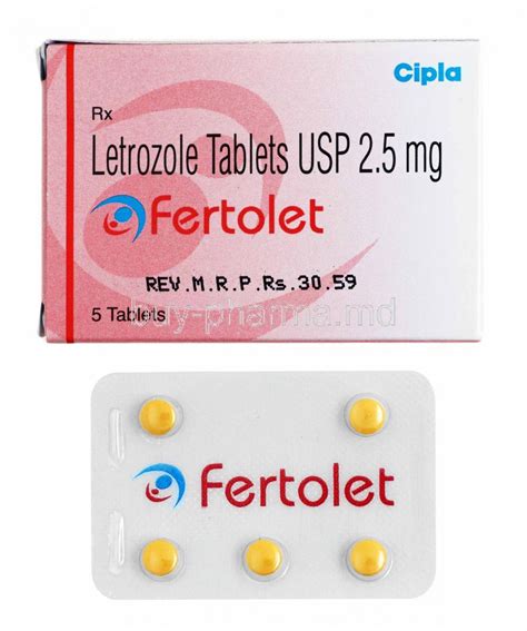 Buy Fertolet Letrozole Mg S Tablet Online