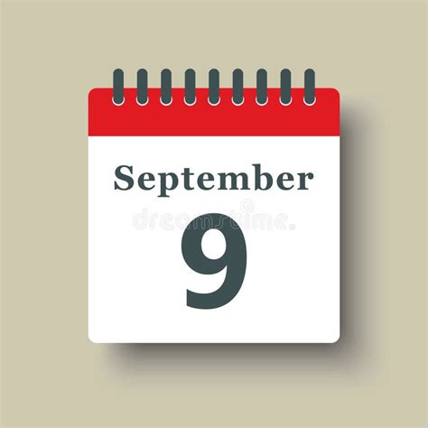 9th September Stock Illustrations 114 9th September Stock