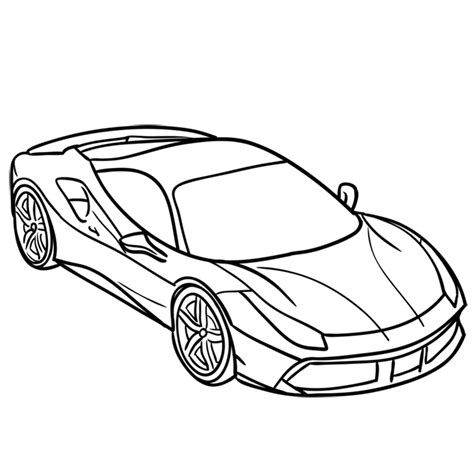 Super Car How To Draw A Ferrari Gtb Step By Step