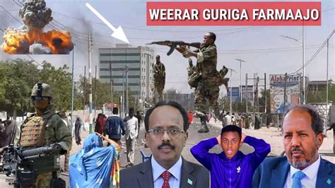 Deg Deg Farmaajo Gurigiisa Oo La Weeraray Muqaalo Hordhac Ah Youtube