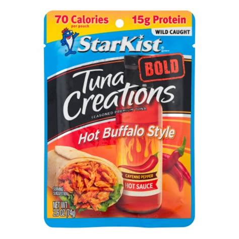 Starkist Tuna Creations Bold Hot Buffalo Style Seasoned Tuna Pouch