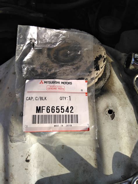 MF665542 ЗАГЛУШКА БЛОКА ЦИЛИНДРОВ Mitsubishi | Запчасти на DRIVE2