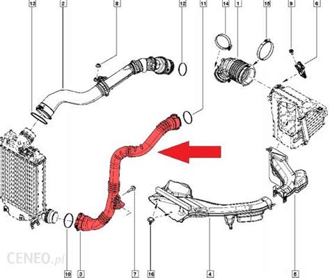 Gtbergmann Przewód Turbo Powietrza Renault Megane Iv 15 Dci Gt52503