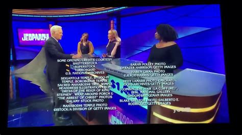 Jeopardy Short End Credits Heather Nelson Day Youtube