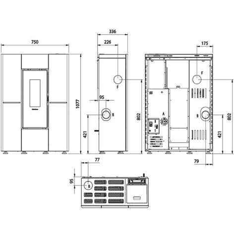 Poêle à granulés La Nordica Extraflame Marilena Plus AD Crystal 8 kW