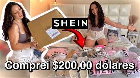 HAUL DA SHEIN 200 DÓLARES EM COMPRAS ABRI TUDO VOCES MEUS