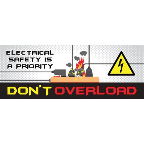 electrical safety   priority dont overload visual workplace