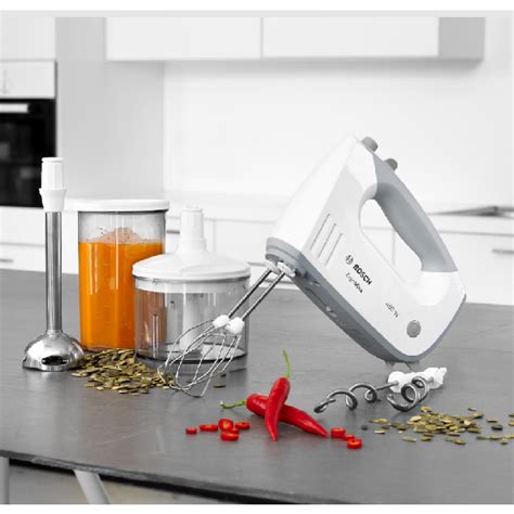 BOSCH HÅNDMIXER MED MINIHAKKER OG STAVBLENDER - MFQ36480 - HosLange.dk