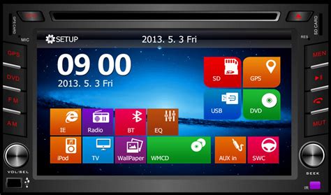 Wholesale Universal 2 DIN 6 2 Inch Touch Screen Car GPS Navigation With