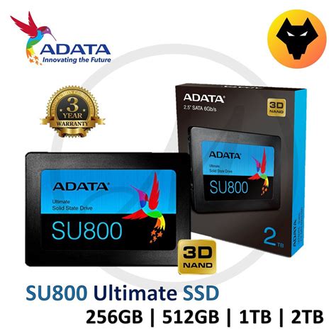 Adata Ssd Su Ultimate Gb Gb Tb D Nand Inch Sata