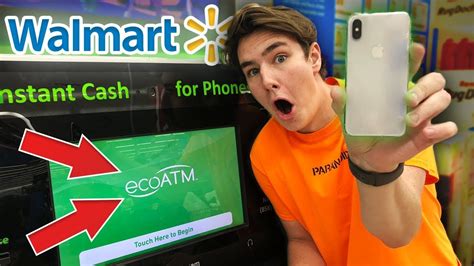 Selling My Iphone X To A Machine At Walmart Youtube