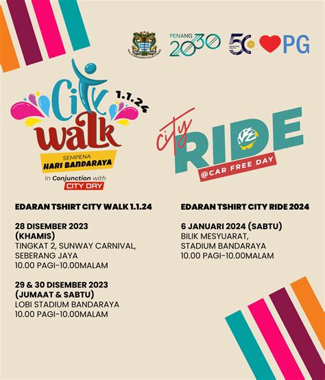 City Walk Sempena Hari Bandaraya 2024 Howei Online Event Registration