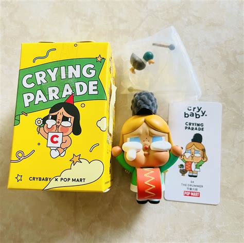 Popmart Cry Baby Crying Parade Blind Box Series The Drummer Hobbies