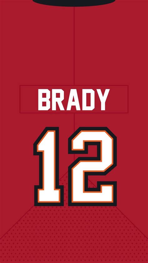 Tampa Bay Buccaneers Jersey By Tom Brady