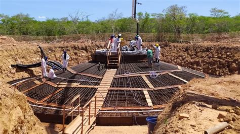 Iniciada concretagem das bases dos aerogeradores do Conjunto Eólico