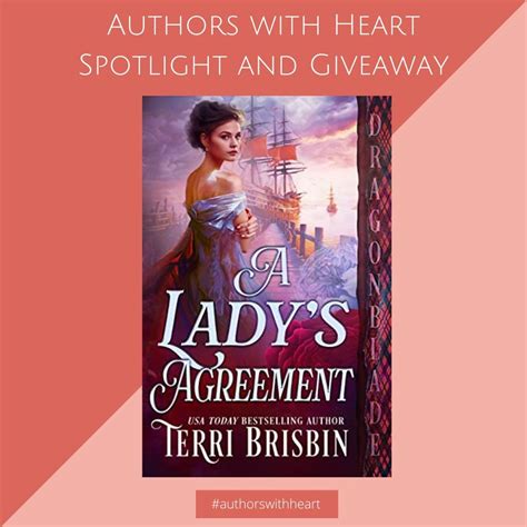 Authors With Heart Spotlight And Giveaway Terri Brisbins A Ladys