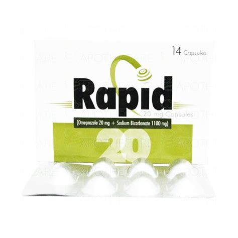 Rapid 20mg Cap Pack Size X 14 Khalid Pharmacy Online Pharmacy In