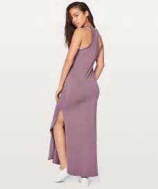 Lululemon Refresh Maxi Dress Ii Heathered Dusty Mauve Lulu Fanatics