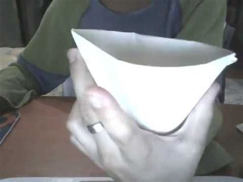 Como Hacer Un Vaso De Papel Youtube