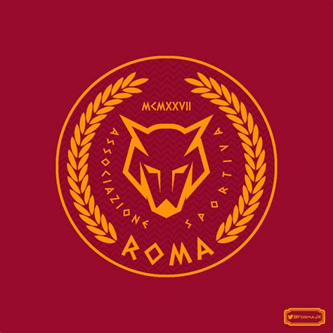 AS Roma Crest Redesign